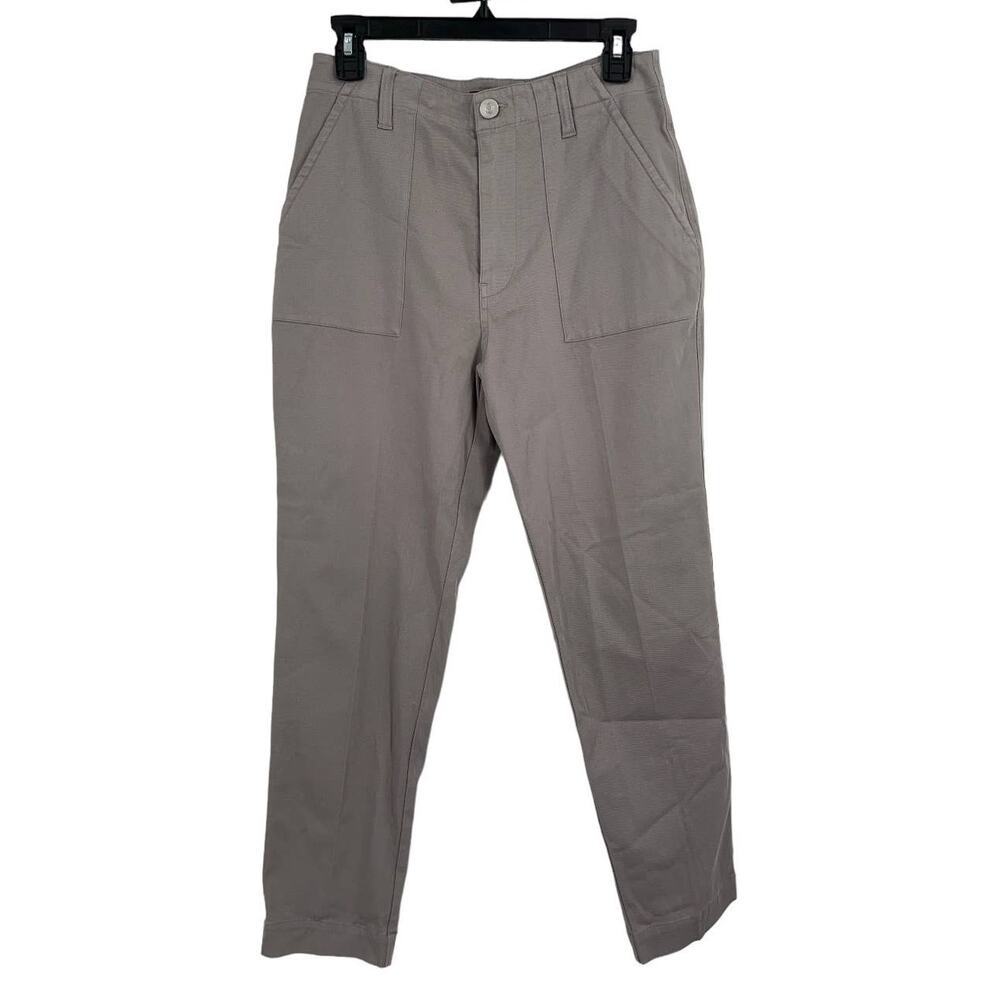 Hudson pants Utility straight leg chino gray size 27